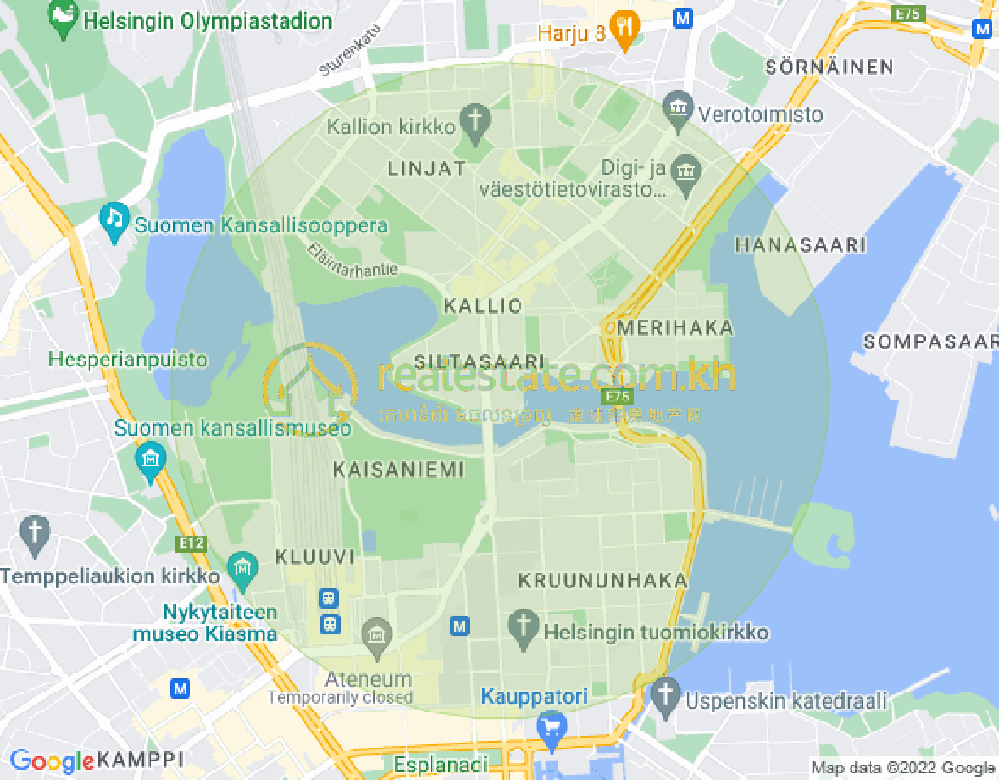 Mapa: Chaom Chau 1, Por Sen Chey, Phnom Penh