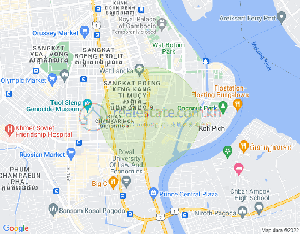 Mapa: Odom Living