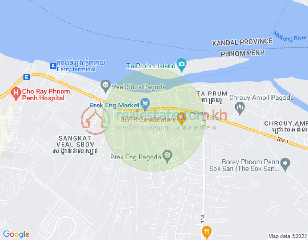Карта Преак Энг, Чба Ампоу, Пномпень