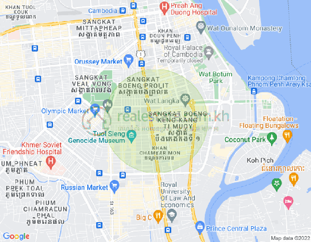 Mapa: De Castle Royal Condominium