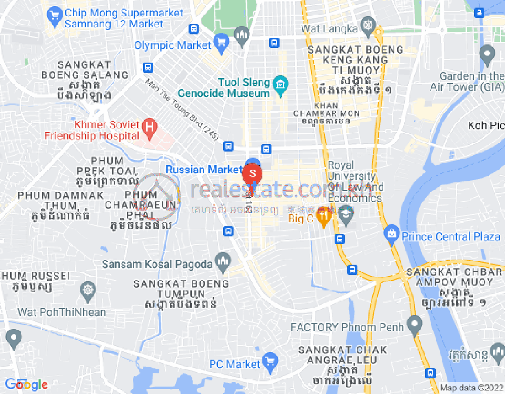 ផែនទី ទួលទំពូង១, ចំការមន, ភ្នំពេញ