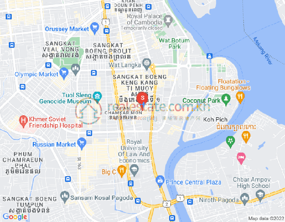 The View Serviced Residence 지도