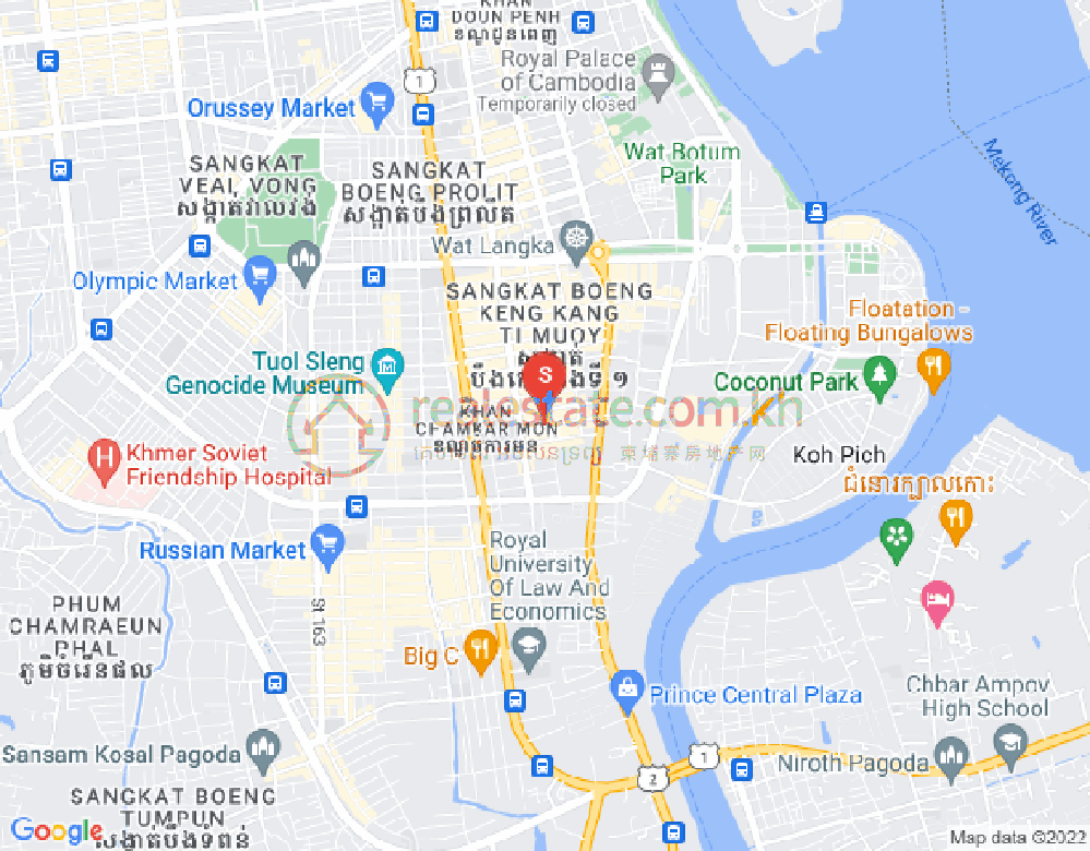 The View Serviced Residence 지도