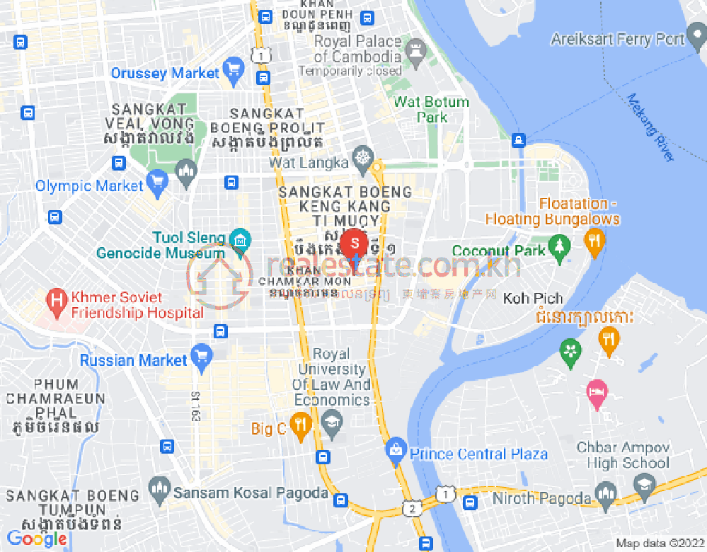 Mapa: The View Serviced Residence