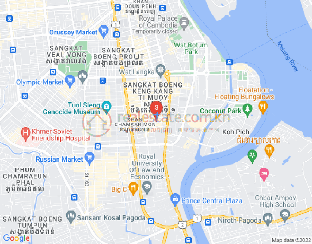 Mapa: The View Serviced Residence