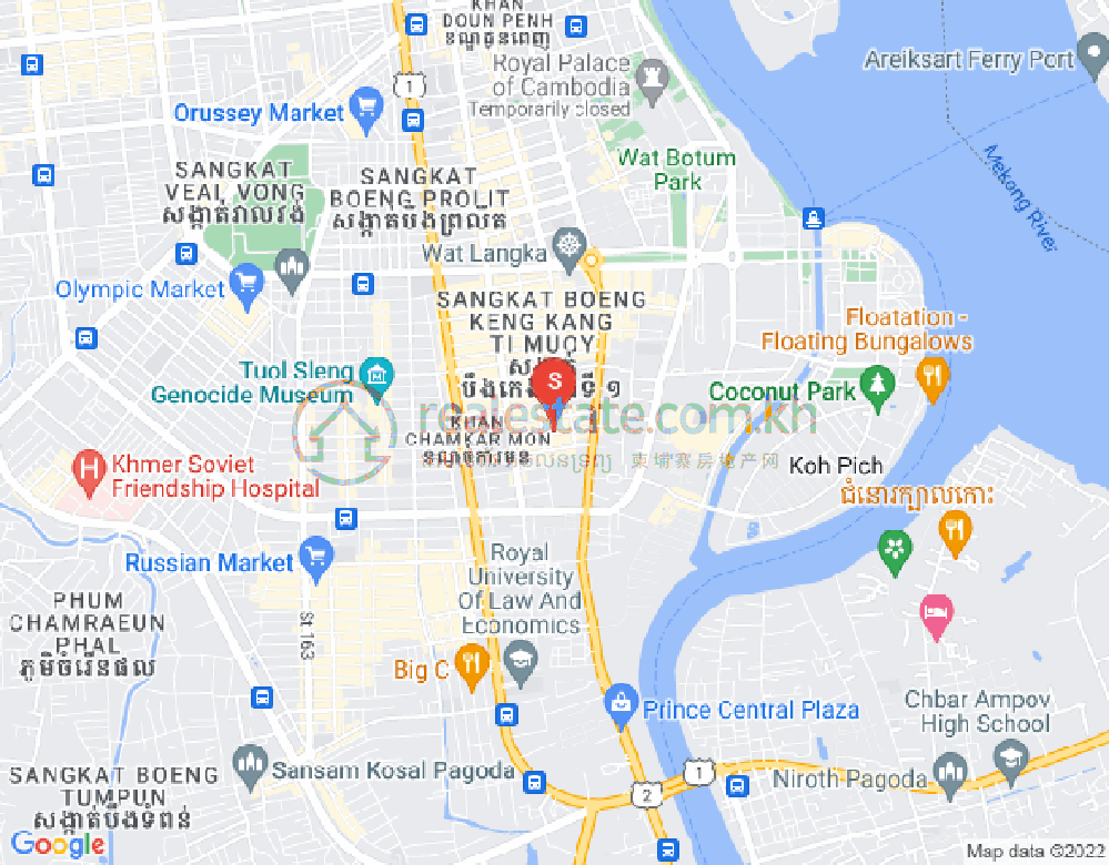 แผนที่ The View Serviced Residence
