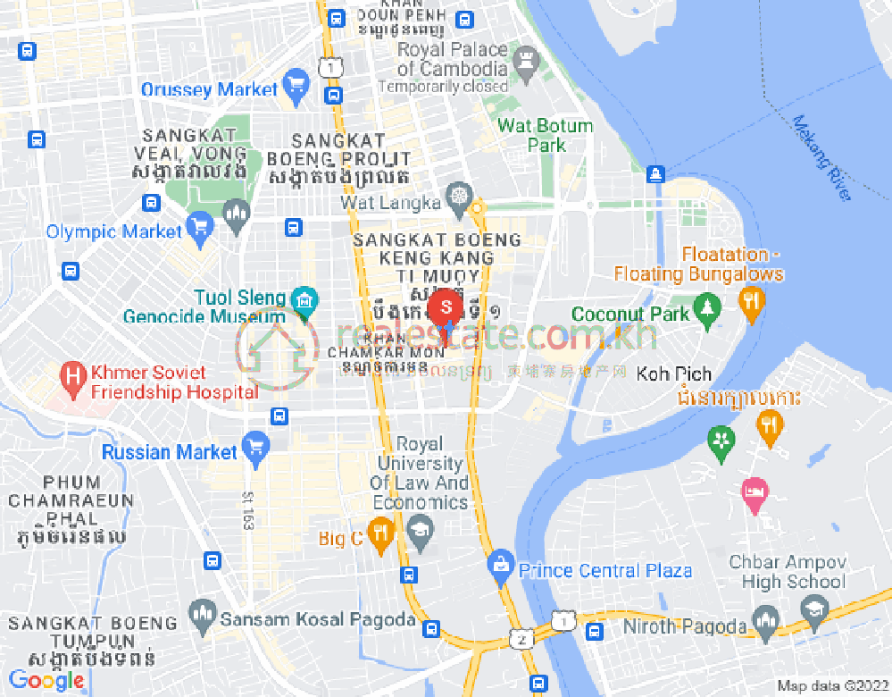 แผนที่ The View Serviced Residence