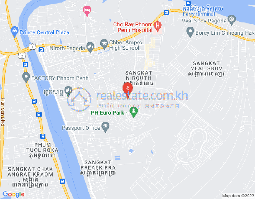 แผนที่ นิรุต, จบาร์อamเปา, พนมเปญ