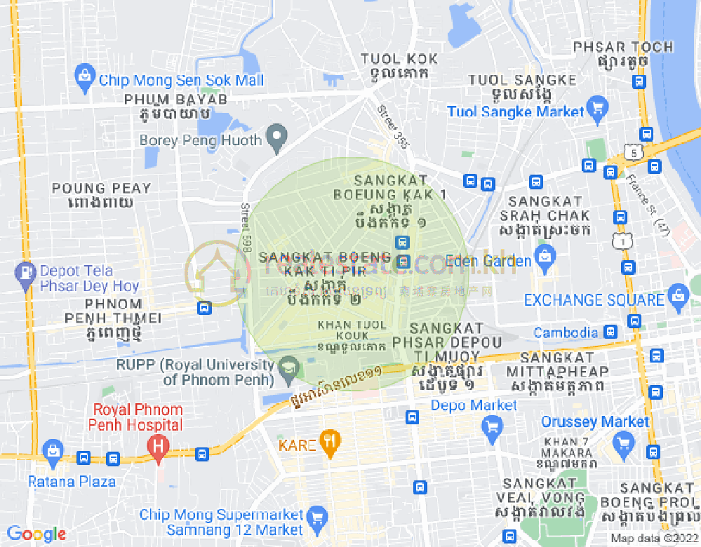 Mapa: Amata Residence