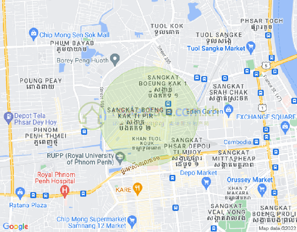 Mapa: Amata Residence