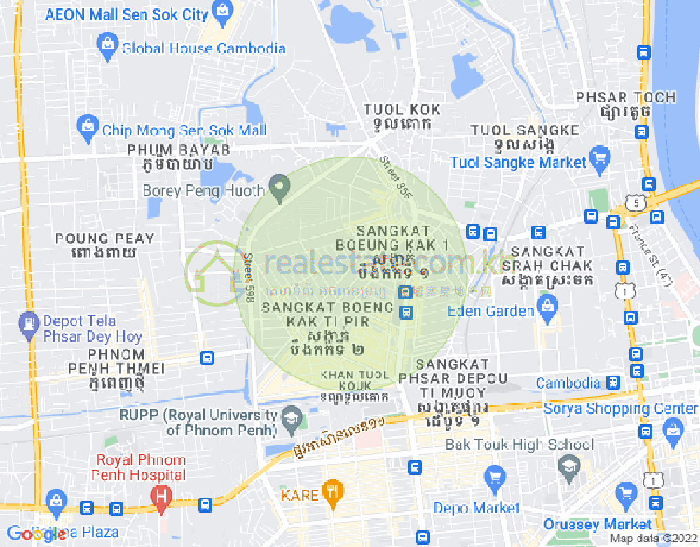 Mapa: Amata Residence