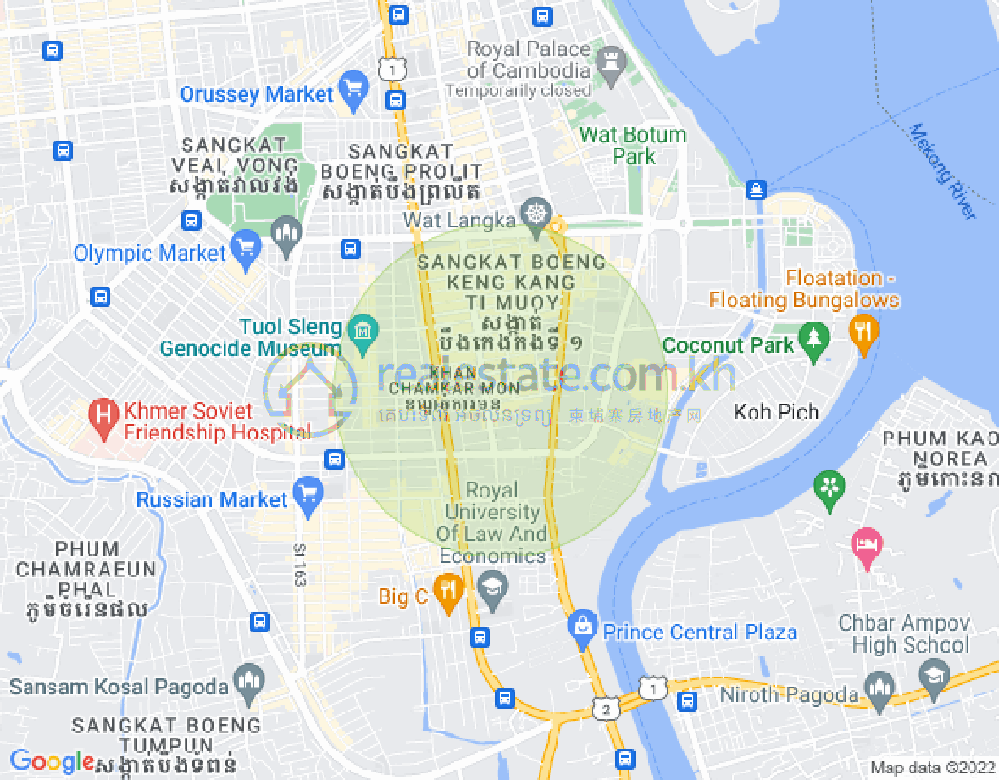 Mapa: The View Serviced Residence