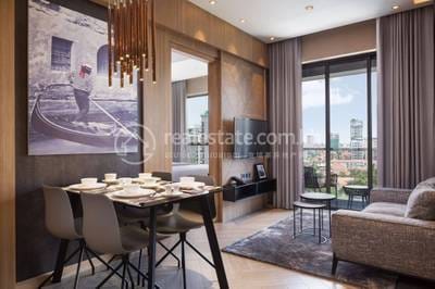 套房出租，位于万景岗1分区（BKK1), 波哥堪, 金边