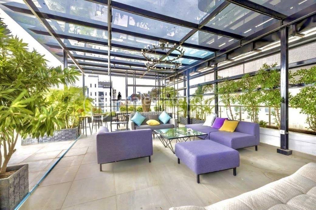 套房出租，位于万景岗1分区（BKK1), 波哥堪, 金边