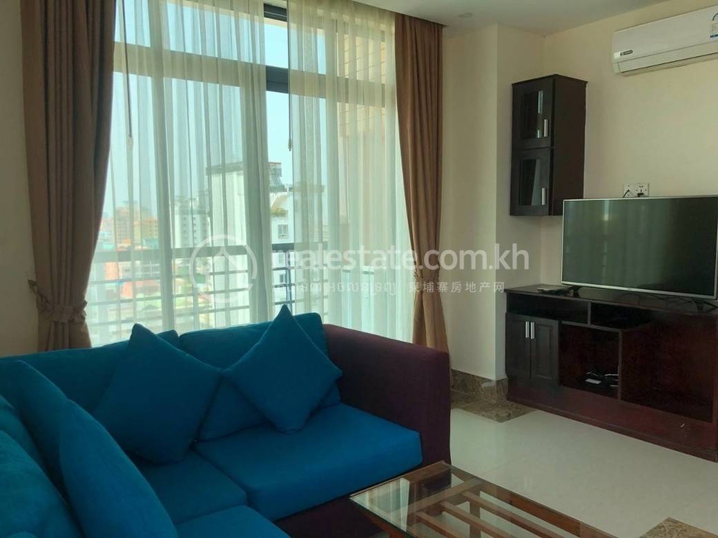 Apartmán se službami K pronájmu in Boeng Keng Kang $550