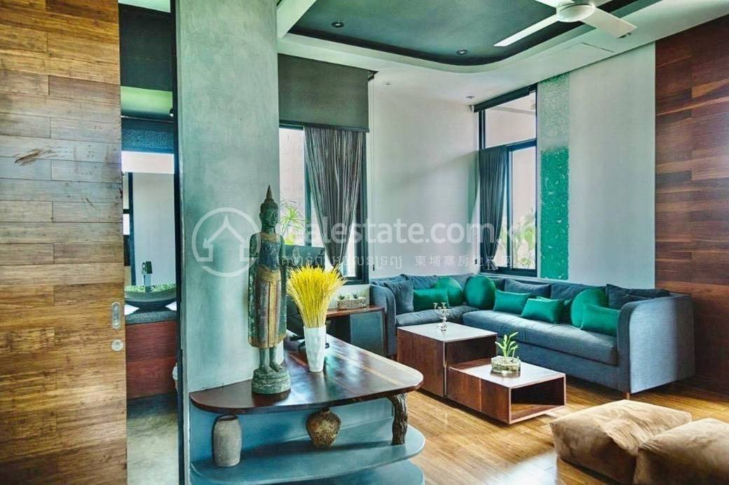 Apartment For Rent in Tonle Bassac, Chamkarmon, Phnom Penh