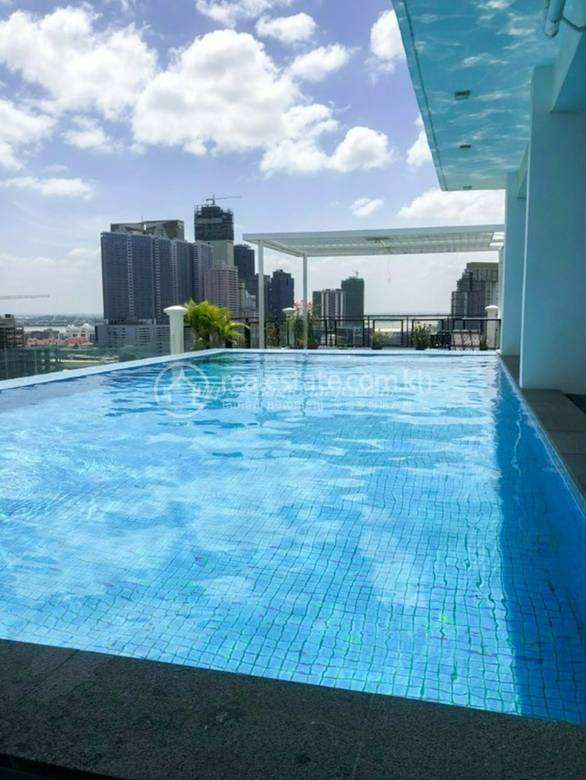 Apartment For Rent in Tonle Bassac, Chamkarmon, Phnom Penh