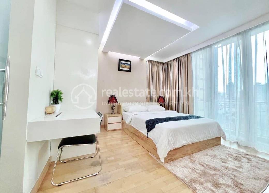 Appartement avec services À louer à Boeng Keng Kang $2,800