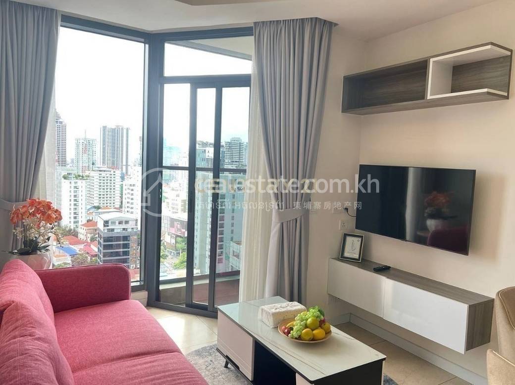Apartment For Rent in Tonle Bassac, Chamkarmon, Phnom Penh
