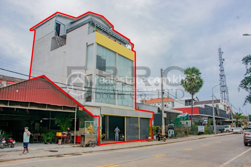 CommercialShophouse À louer à Siem Reap $1,000