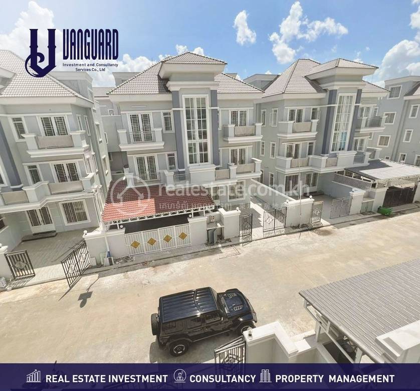 75 sqm Living Size Dvojvila K pronájmu in Dangkao