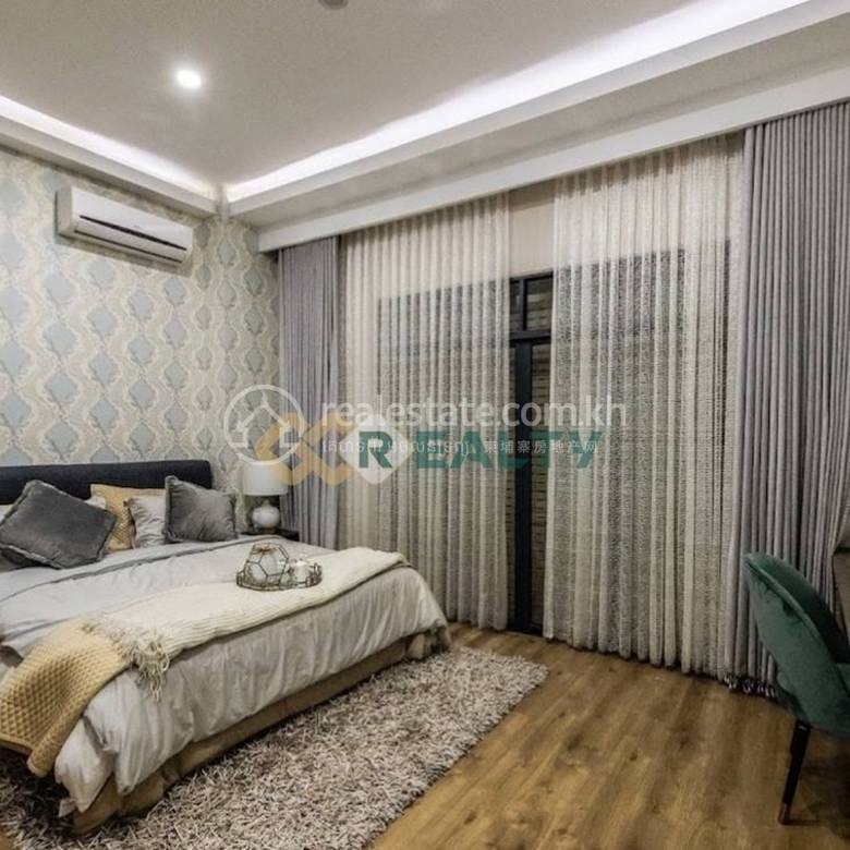 អាផាតមិន សំរាប់ជួល មានកន្លែងចតរថយន្ត 1