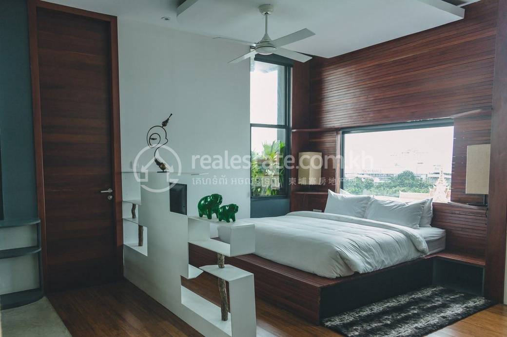 Apartmán K pronájmu in Tonle Bassac, Chamkarmon, Phnom Penh