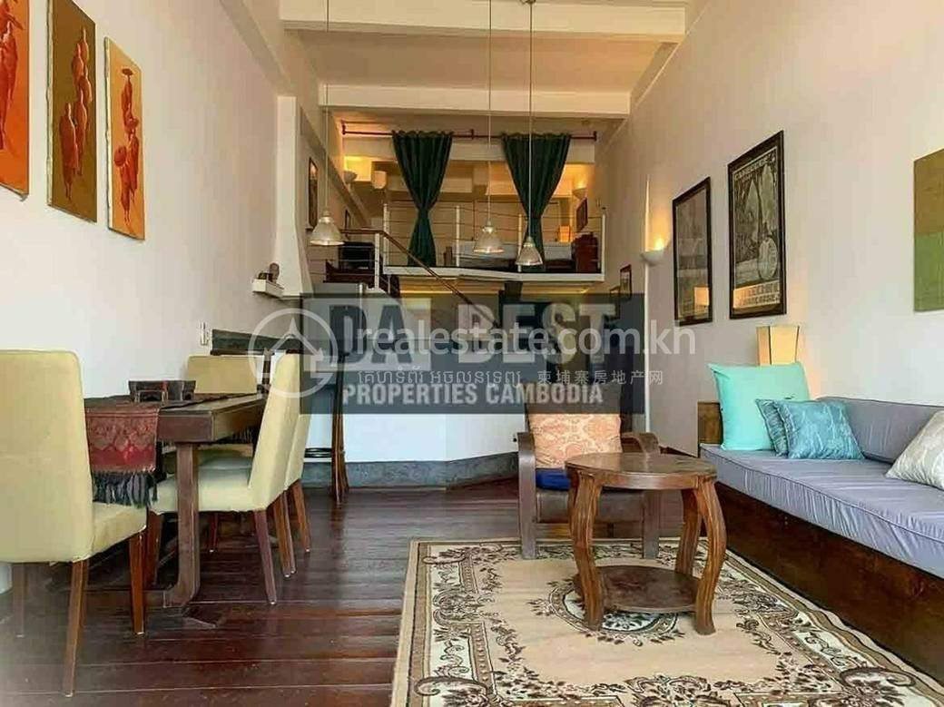 Daun Penh에 있는 아파트 임대 $1,100