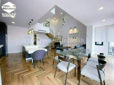 Apartment For Rent in Tonle Bassac, Chamkarmon, Phnom Penh