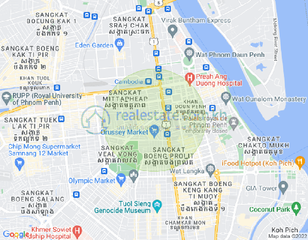 Borey Lorn City Lotussanaの地図