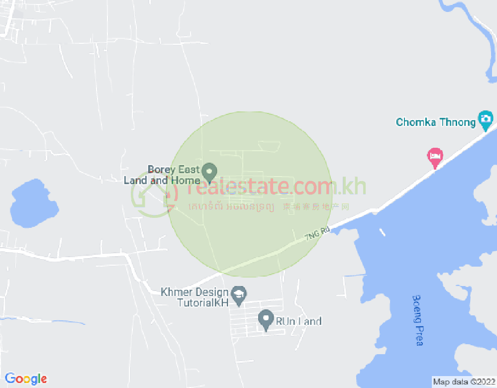 Map of 1 1, Chroy Changvar, Phnom Penh