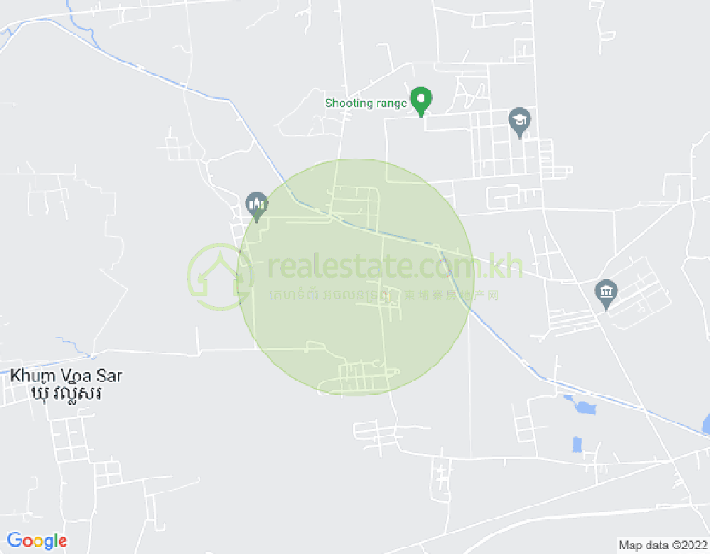 Mapa: Voa Sar, Samraong Tong, Kampong Speu