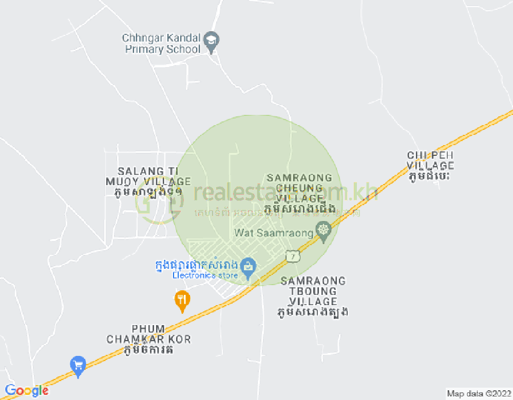 Mapa: Kampong Cham