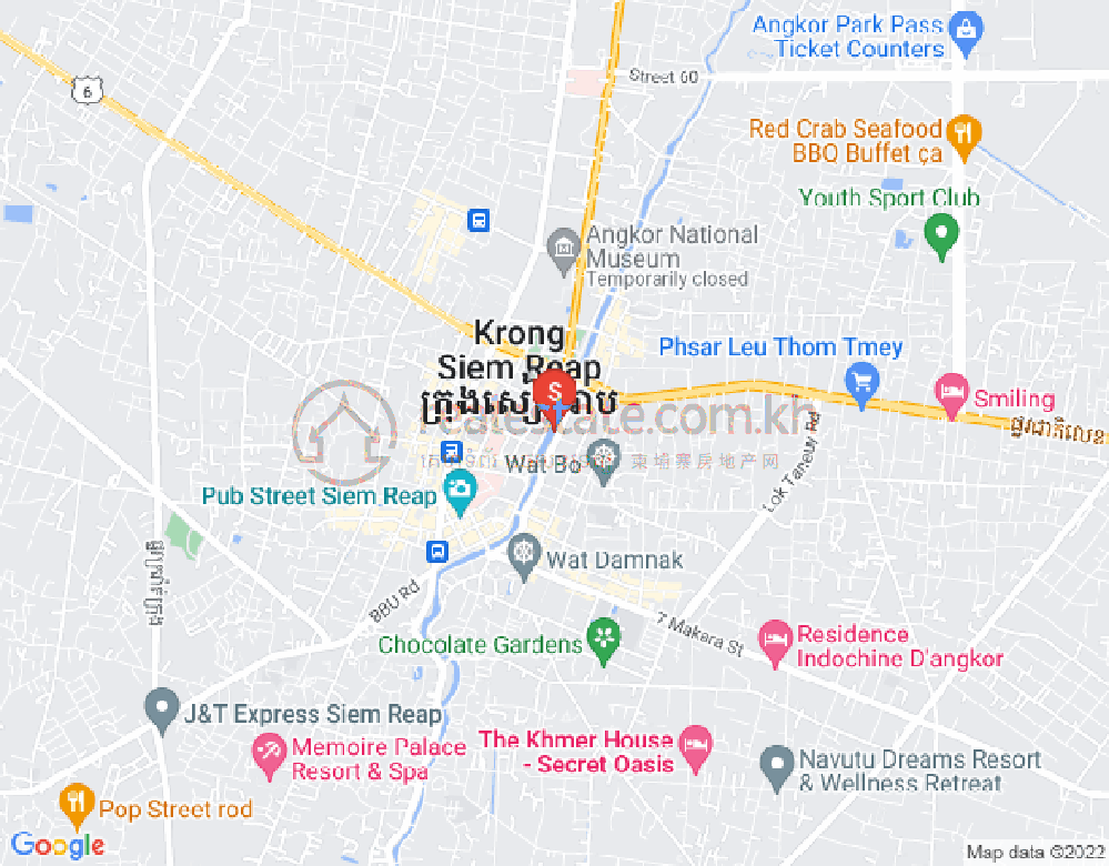 ផែនទី ស្វាយដង្គំ, សៀមរាប
