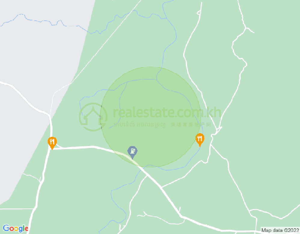 Mapa: Kampong Lpov, Samlout, Battambang