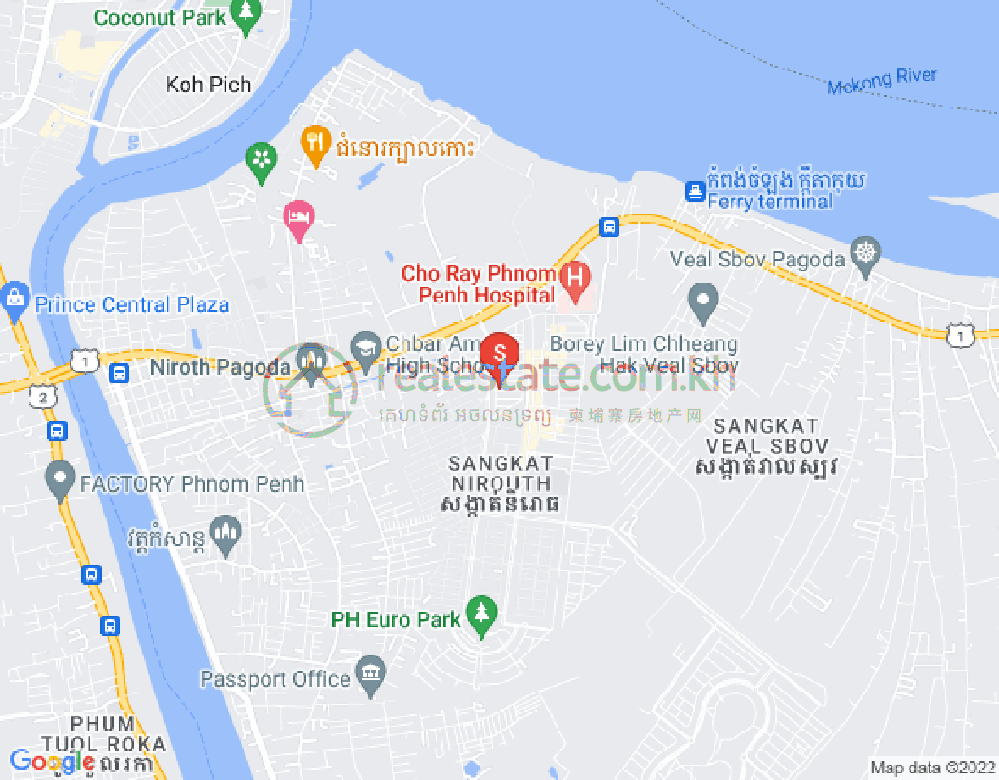 แผนที่ นิรุต, จบาร์อamเปา, พนมเปญ