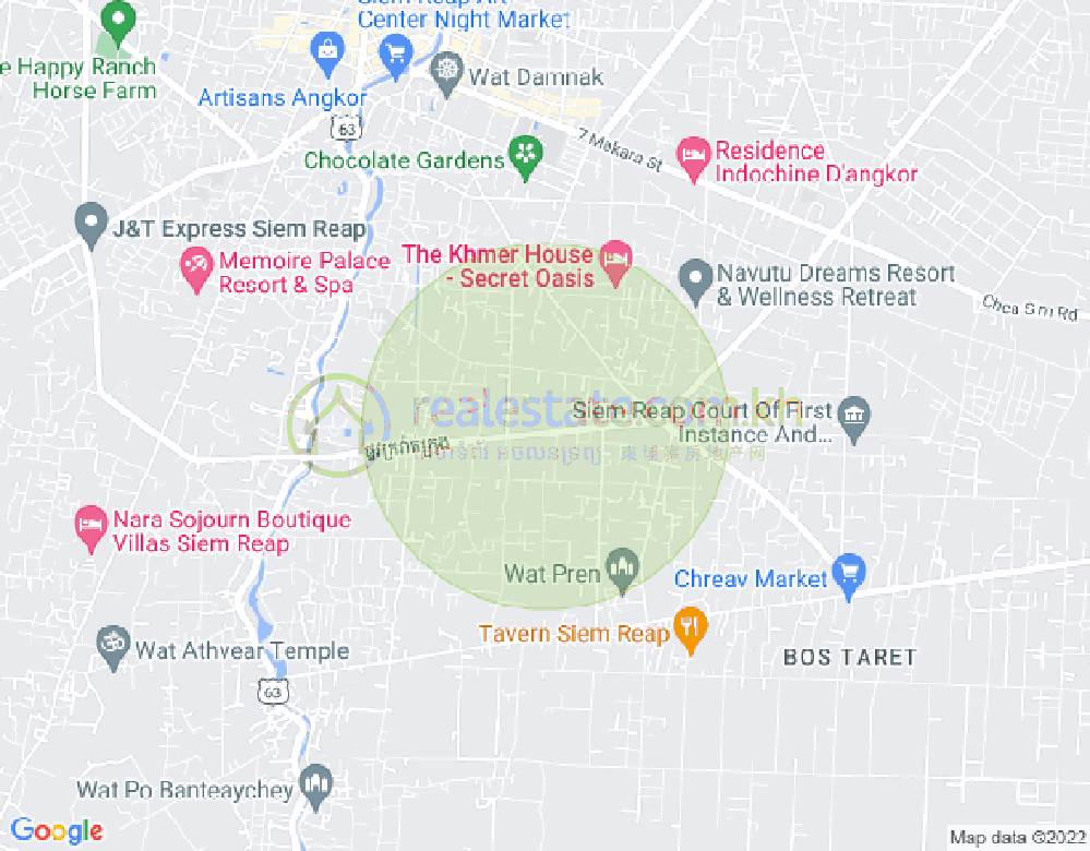 แผนที่ เจรียว, เสียมเรียบ