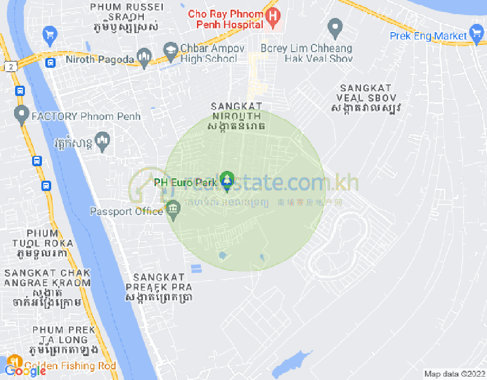 Карта Нирут, Чба Ампоу, Пномпень