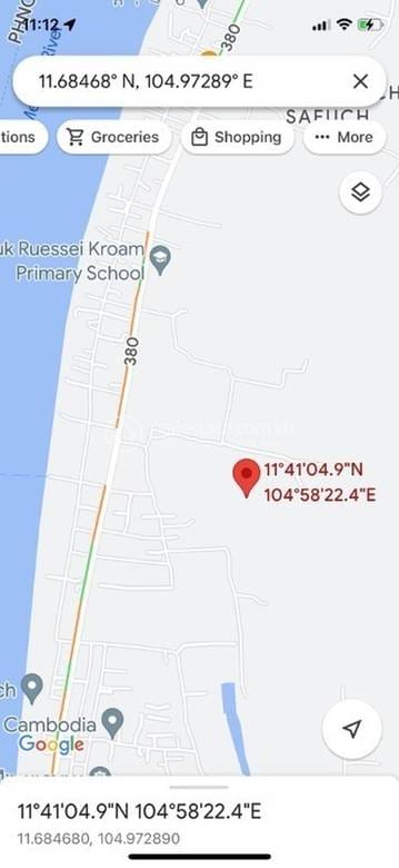 Puk Ruessei Lot À vendre à Puk Ruessei