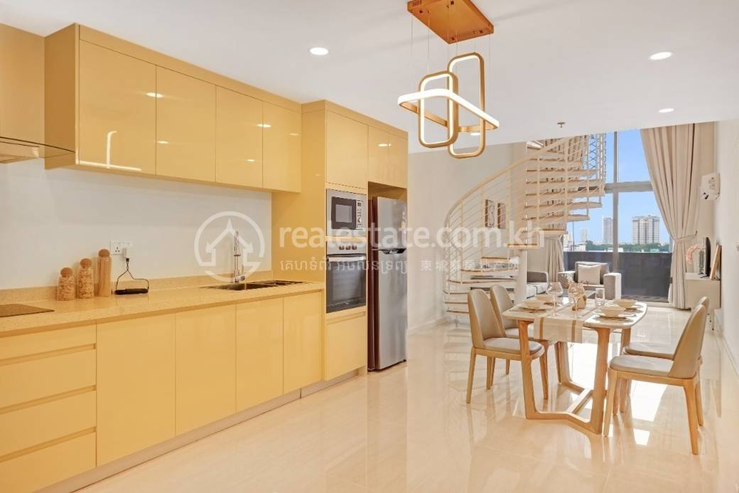 TK Central | Serviced Apartment For Rent in Boeung Kak 1, Toul Kork, Phnom Penh