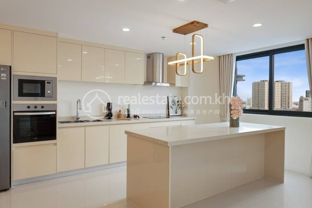 TK Central | Serviced Apartment For Rent in Boeung Kak 1, Toul Kork, Phnom Penh