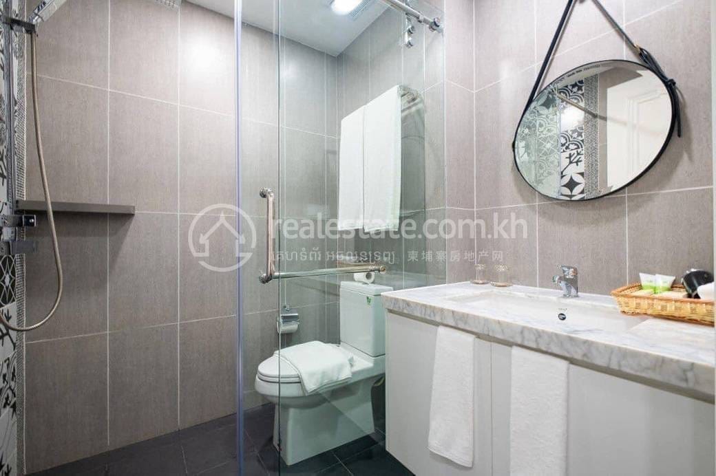 Boeng Keng Kang เซอร์วิสอพาร์ทเม้นท์ สำหรับเช่า ใน BKK 1 Boeng Keng Kang $550