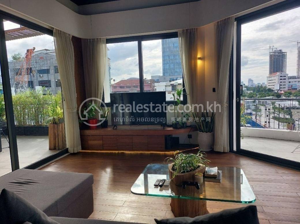 Tronum Wat Phnom | 已装修服务式公寓出租