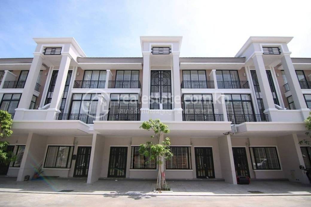 Chak Angrae Kraom, Meanchey, Phnom Penhのフラットハウス賃貸物件