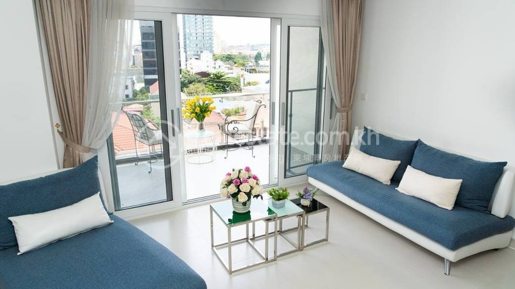 Boeng Keng Kang เซอร์วิสอพาร์ทเม้นท์ สำหรับเช่า ใน BKK 1 Boeng Keng Kang $2,500