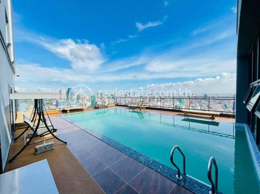 Toul Kork Condo K pronájmu in Boeung Kak 2 Toul Kork $400