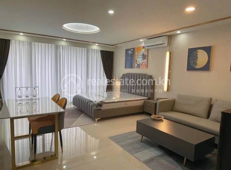Flat For Rent in Tonle Bassac, Chamkarmon, Phnom Penh