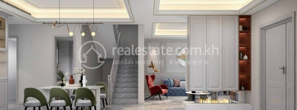 Borey Morgan Champs-Élysées | Tuol Sangkae 1双子别墅出售，位于Tuol Sangkae 1