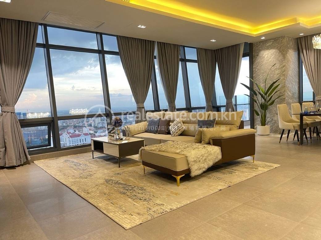 Apartment For Rent in Tonle Bassac, Chamkarmon, Phnom Penh