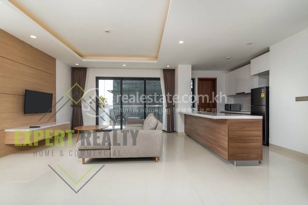 Apartment For Rent in Tonle Bassac, Chamkarmon, Phnom Penh